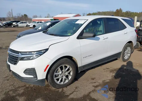 2023 Chevrolet Equinox Fwd 1Fl from USA, damaged, VIN 3GNAXFEG3PL260812